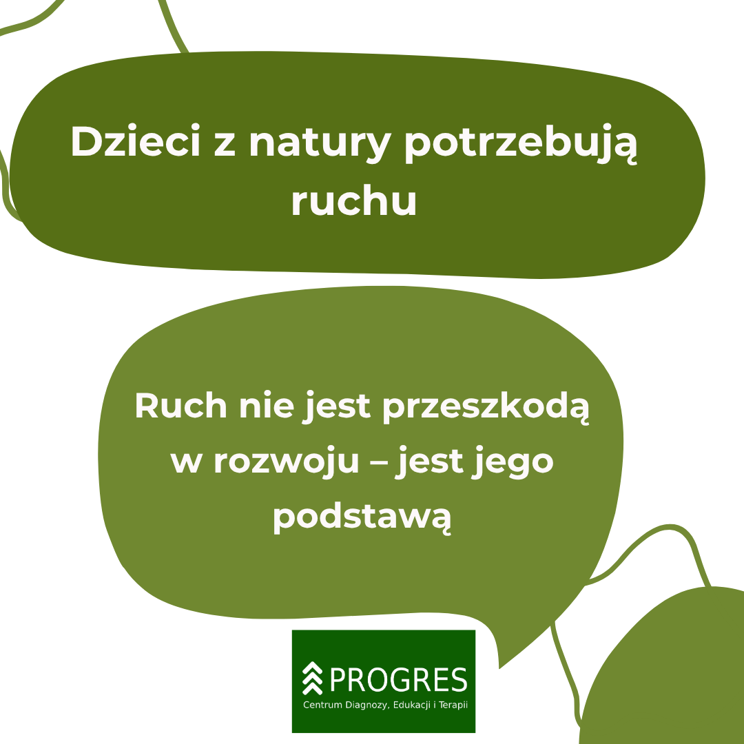 ruch jest podstawą rozwoju dziecka